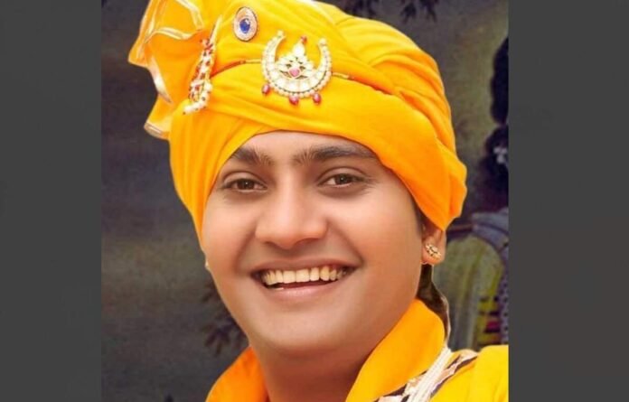 Rohit Gopal Soot Ji Maharaj, Mewar Dharma Pramukh, Top 50 Indian Icon Awards 2025, Dushyant Pratap Singh, ISKCON Auditorium Juhu, Spiritual leader, Indian saint, Kathavachak, Mewar Math , Indian Icon Awards,